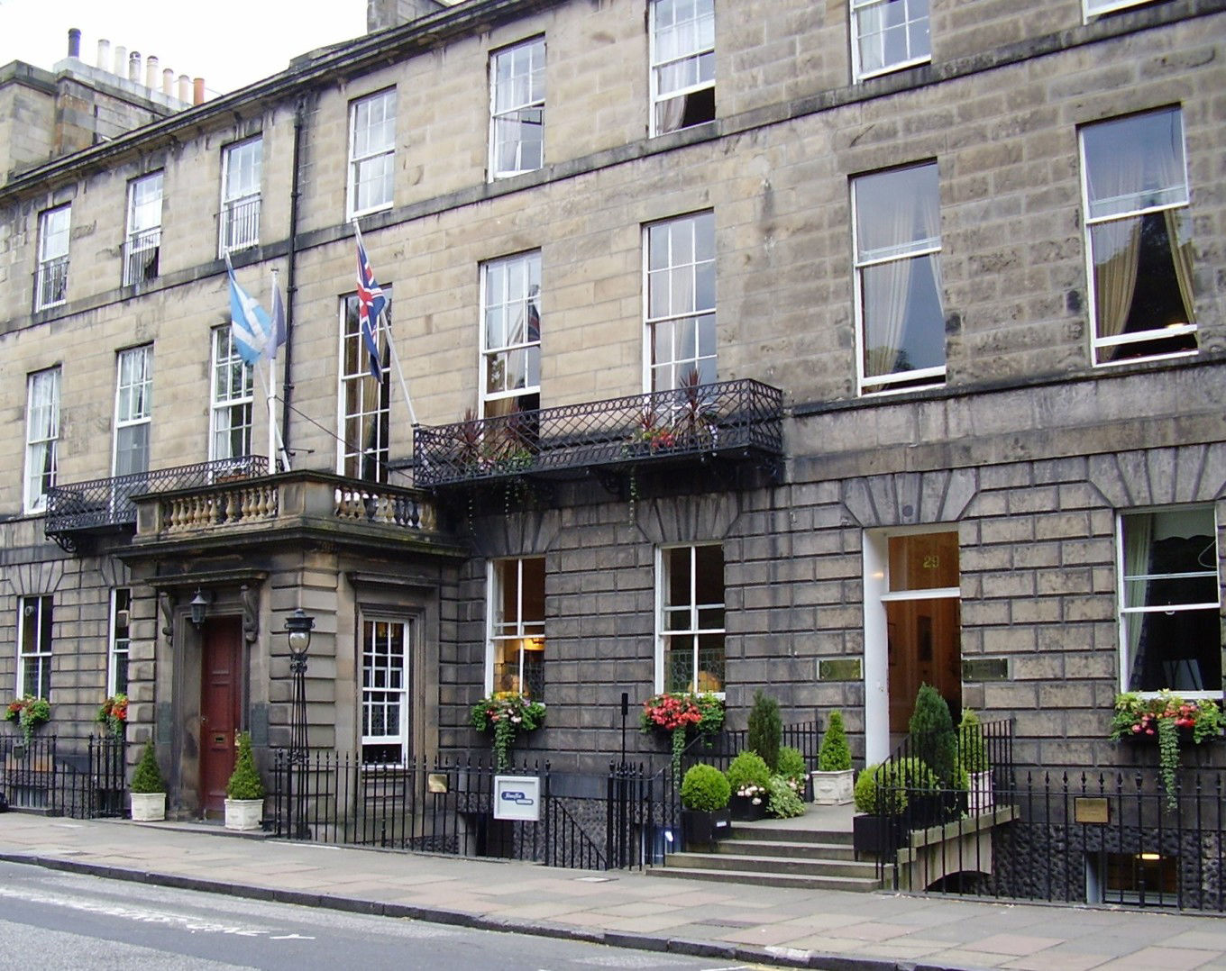 Royal Scots Club Otel Edinburgh Dış mekan fotoğraf